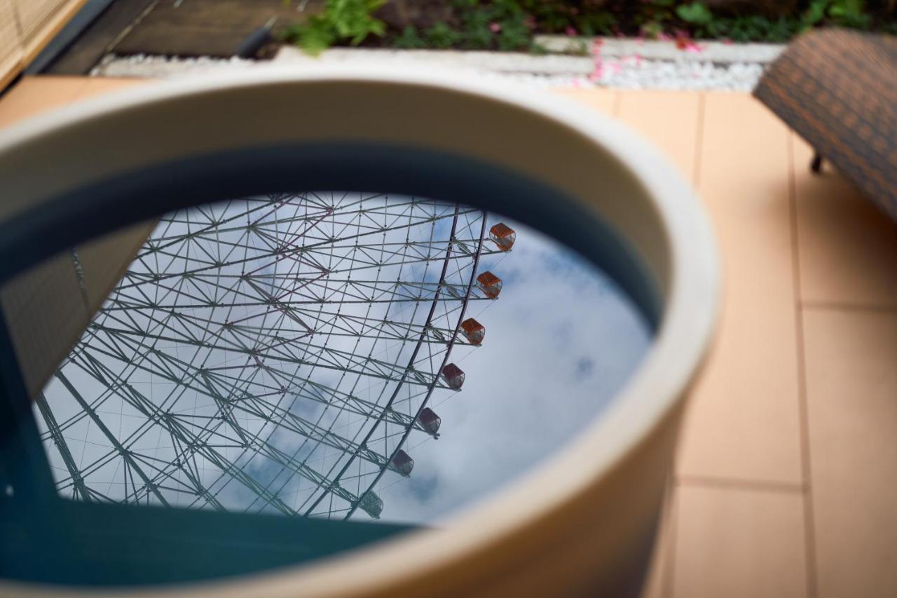 Konjakuso Osaka Tempozan "Ikesu" Projection M Apping Spa Konjakuso Osaka Tempozan "Takadoro" Wheel View Eksteriør bilde